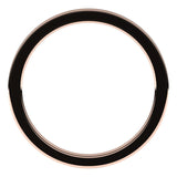 14K Rose Gold Flat Comfort Fit Wedding Band, 1 mm Wide