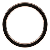 10K Rose Gold Flat Comfort Fit Wedding Band, 2.5 mm Wide