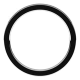 Platinum Flat Comfort Fit Wedding Band, 2 mm Wide