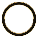 10K Yellow Gold Flat Comfort Fit Wedding Band, 2 mm Wide