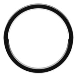 14K White Gold Flat Comfort Fit Light Wedding Band, 1.5 mm Wide
