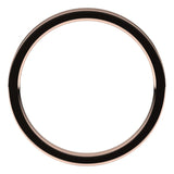 10K Rose Gold Flat Comfort Fit Light Wedding Band, 2 mm Wide