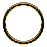 10K Yellow Gold Flat Comfort Fit Light Wedding Band, 5 mm Wide