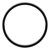 18K White Gold Flat Ultra-Light Wedding Band, 1.5 mm Wide