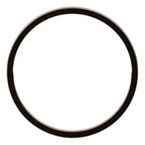 18K Rose Gold Flat Ultra-Light Wedding Band, 1 mm Wide