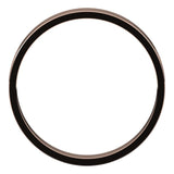 18K Rose Gold Flat Ultra-Light Wedding Band, 3 mm Wide