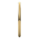 18K Yellow Gold Domed Comfort Fit Wedding Band, 1.5 mm Wide