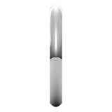10K White Gold Domed Comfort Fit Wedding Band, 2.5 mm Wide
