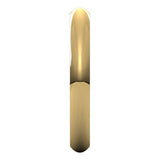 14K Yellow Gold Domed Comfort Fit Wedding Band, 3 mm Wide