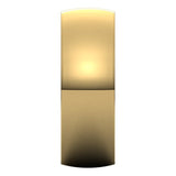 10K Yellow Gold Domed Light Comfort Fit Wedding Band, 7 mm Wide