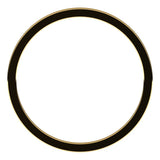10K Yellow Gold Flat Wedding Band, 1 mm Wide